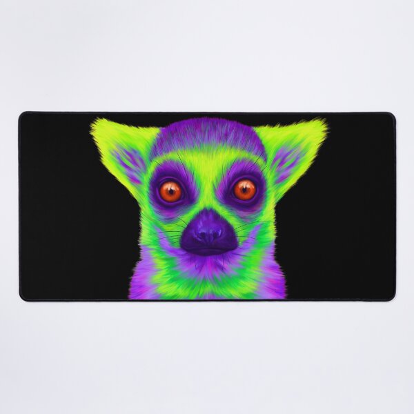 Item preview, Great and Purple Lemur designed and sold by NeonFuzz.