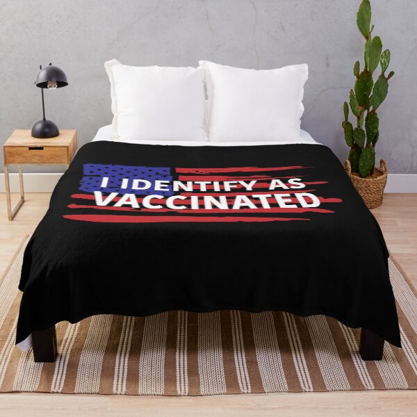 Item preview, I Identify As Vaccinated designed and sold by SouthernDesigns.