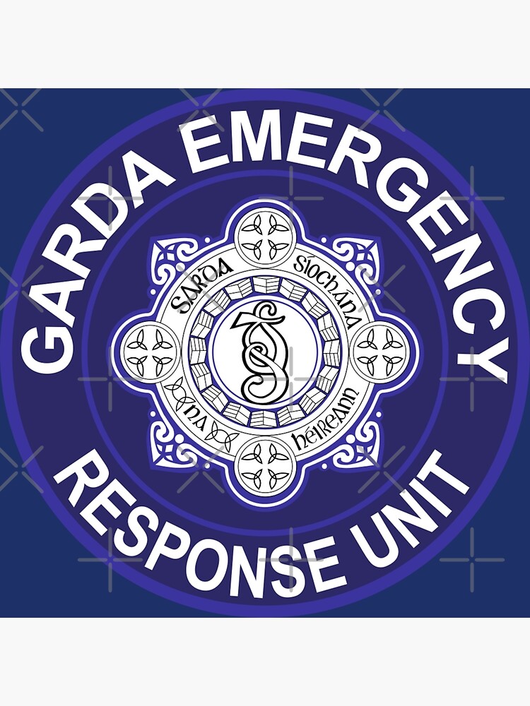 "Badge of Garda Emergency Response Unit" Poster for Sale by Shav