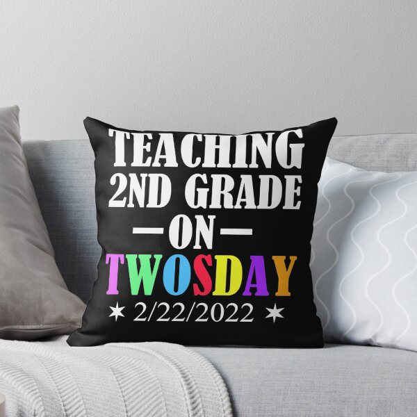 Item preview, Teaching 2nd Grade On Twosday Funny 2/22 designed and sold by Club7Studios.