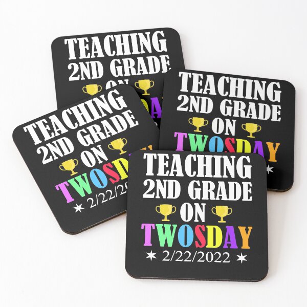 Item preview, Teaching 2nd Grade On Twosday Funny 2/22 designed and sold by Club7Studios.