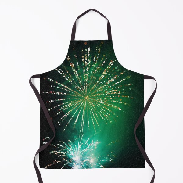 Item preview, Green Fireworks designed and sold by MathenaArt.