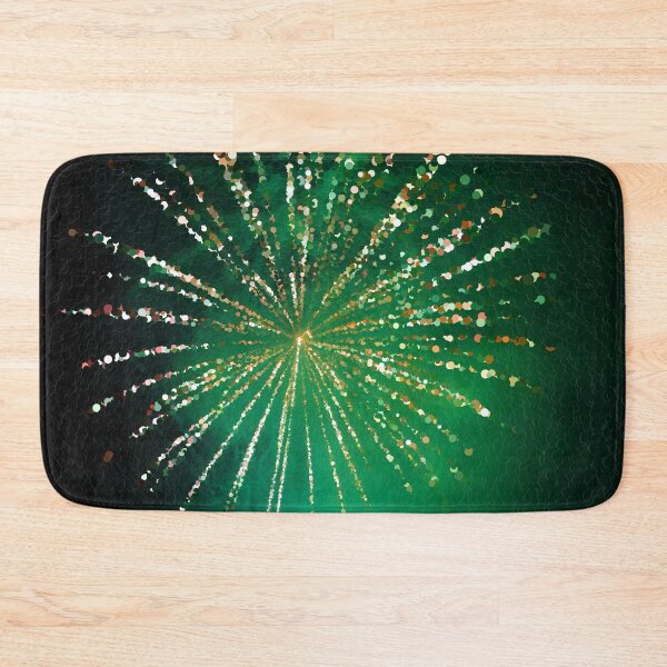Item preview, Green Fireworks designed and sold by MathenaArt.