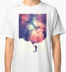 Painting the universe (Colorful Negative Space Art) Classic T-Shirt