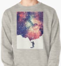 Painting the universe (Colorful Negative Space Art) Pullover