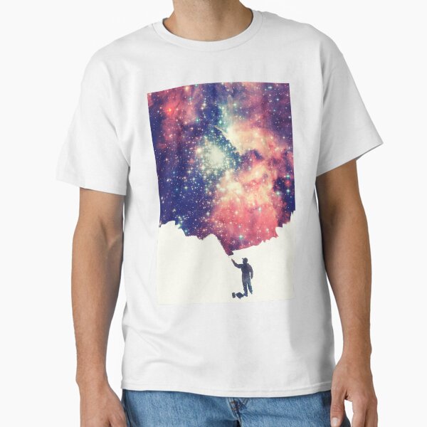 Item preview, Painting the universe (Colorful Negative Space Art) designed and sold by badbugs.
