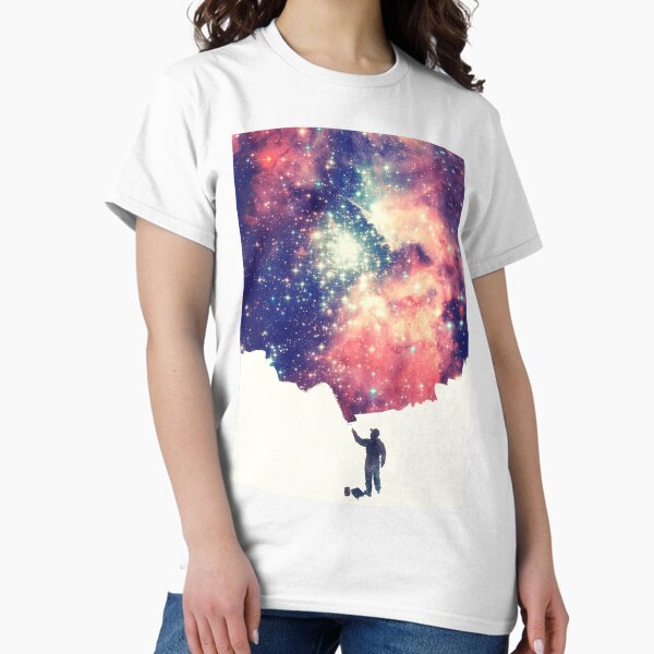 Item preview, Painting the universe (Colorful Negative Space Art) designed and sold by badbugs.