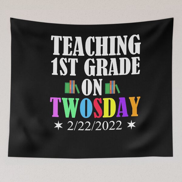 Item preview, Teaching 1st Grade On Twosday Funny 2/22 designed and sold by Club7Studios.