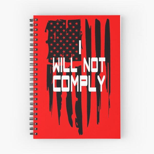 Item preview, I Will Not Comply  designed and sold by SouthernDesigns.