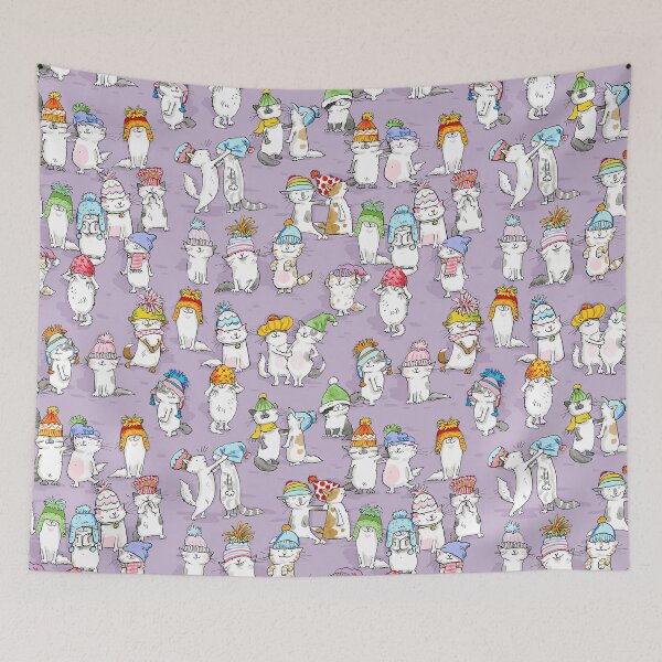 Item preview, Funny Cats With Hats designed and sold by SweetThreads79.