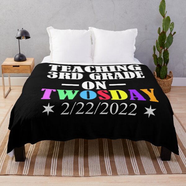 Item preview, Teaching 3rd Grade On Twosday Funny 2/22 designed and sold by Club7Studios.