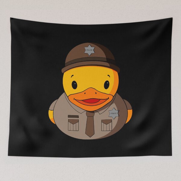 Item preview, Police Rubber Duck designed and sold by Alisha Ober Designs.