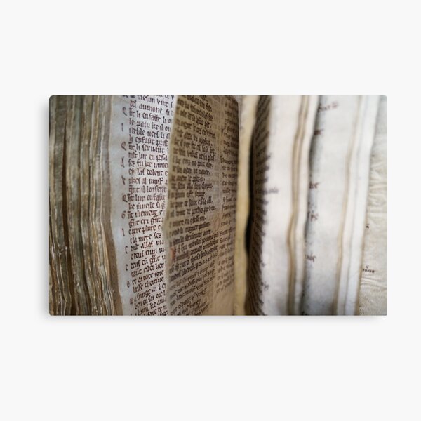 Item preview, Flipping Through a Medieval Manuscript designed and sold by Serina Patterson.