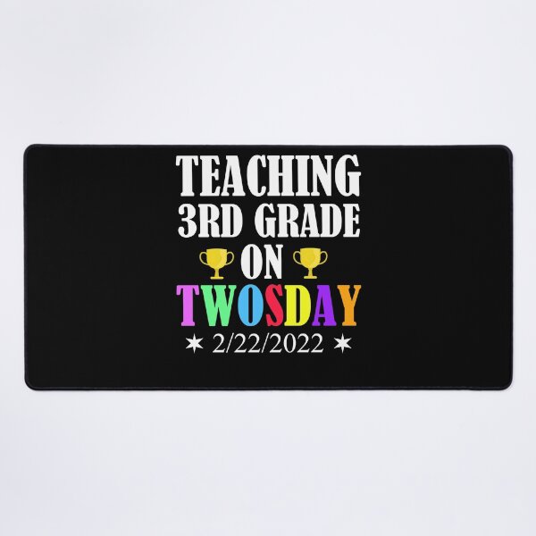 Item preview, Teaching 3rd Grade On Twosday Funny 2/22 designed and sold by Club7Studios.