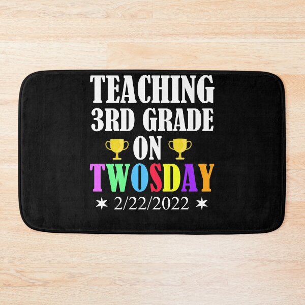 Item preview, Teaching 3rd Grade On Twosday Funny 2/22 designed and sold by Club7Studios.
