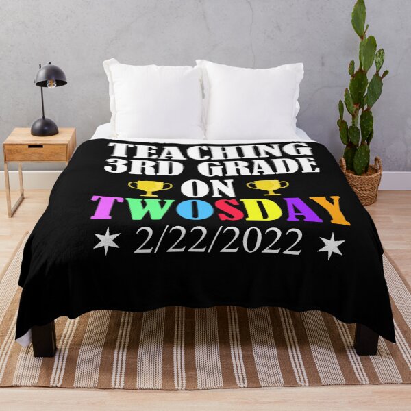 Item preview, Teaching 3rd Grade On Twosday Funny 2/22 designed and sold by Club7Studios.