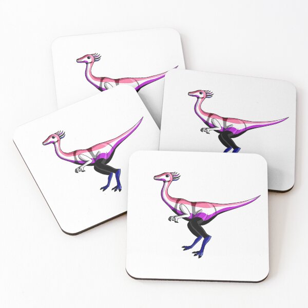 Item preview, Genderfluid Gallimimus designed and sold by DrewzicIllus.