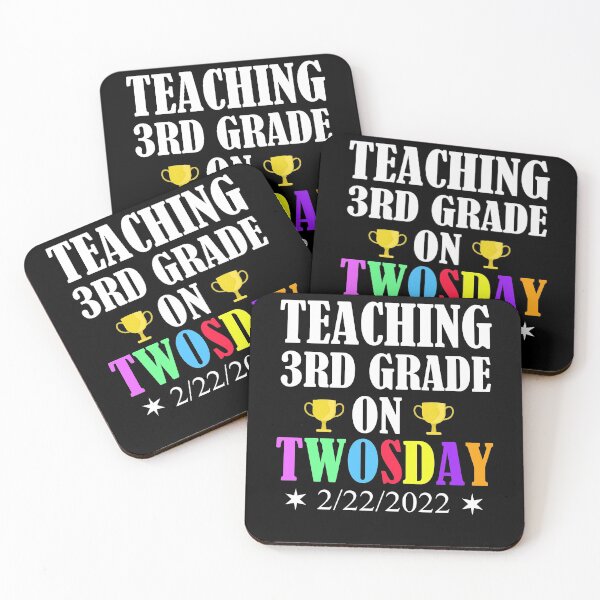 Item preview, Teaching 3rd Grade On Twosday Funny 2/22 designed and sold by Club7Studios.