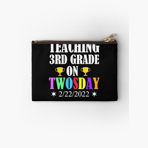 Item preview, Teaching 3rd Grade On Twosday Funny 2/22 designed and sold by Club7Studios.