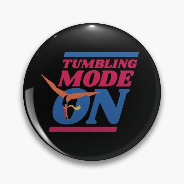 Item preview, Tumbling Mode On Girl Love Gymnastics Tee design designed and sold by Merchking1.