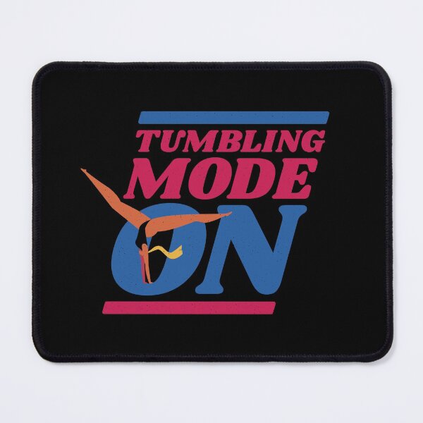 Item preview, Tumbling Mode On Girl Love Gymnastics Tee design designed and sold by Merchking1.