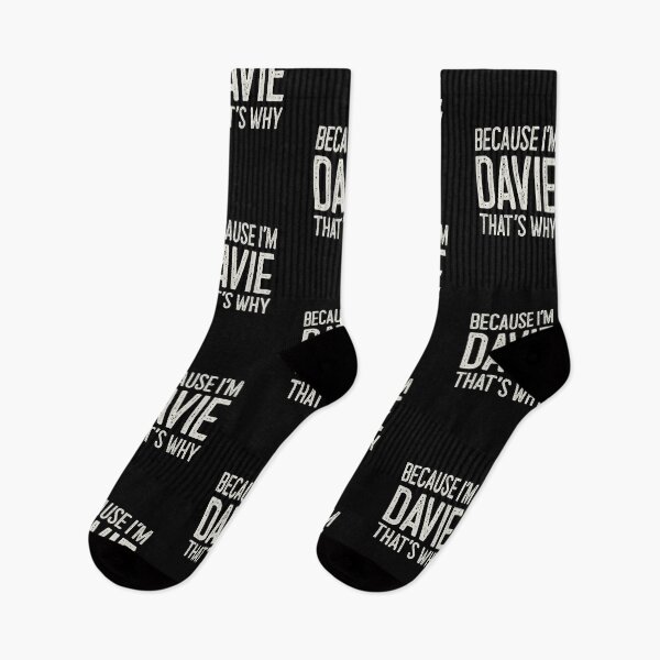 Item preview, Because I’m Davie That’s Why Funny Personalized Name designed and sold by MariosNydras.