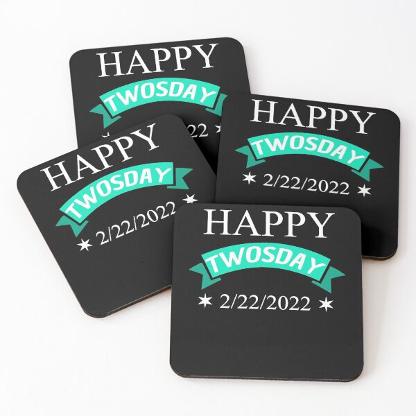 Item preview, Happy Twosday Funny 2/22/2022 February  designed and sold by Club7Studios.