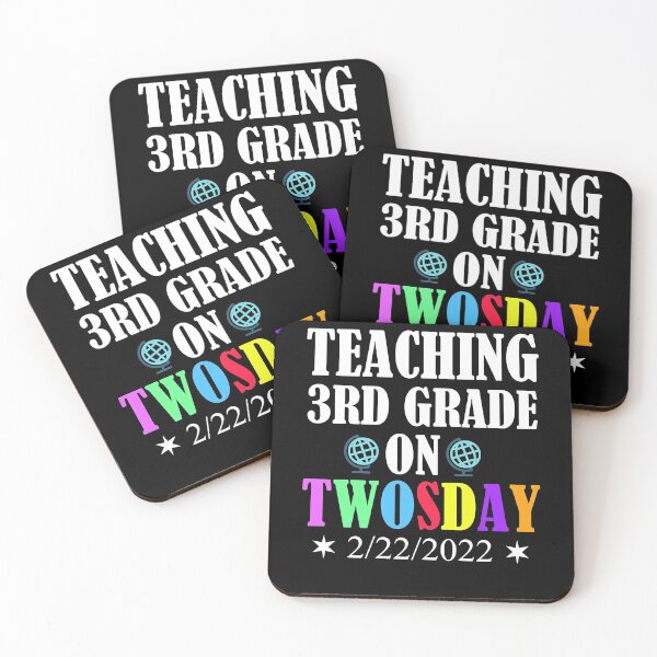 Item preview, Teaching 3rd Grade On Twosday Funny 2/22 designed and sold by Club7Studios.