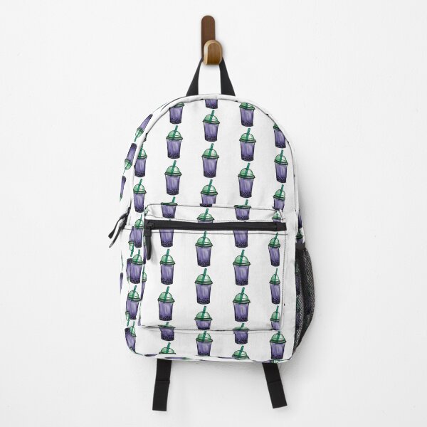 Item preview, Retro Purple Boba Tea Illustration designed and sold by ZaraRoza.