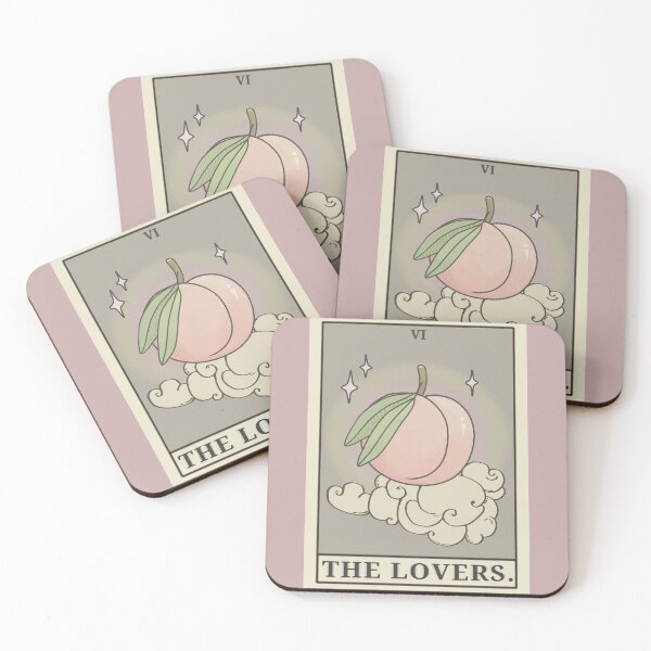 Item preview, Tarot Card The Lovers Major Arcana - Sexy Aura Peach Butt Drawing designed and sold by ViewerEqualsPhoton.