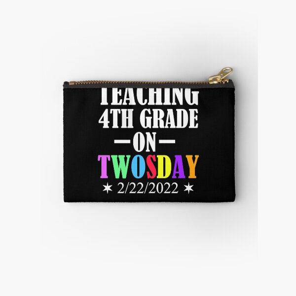 Item preview, Teaching 4th Grade On Twosday Funny 2/22 designed and sold by Club7Studios.