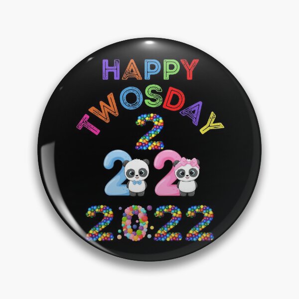 Item preview, Happy Twosday Tuesday 2022 designed and sold by WoodburyLake.