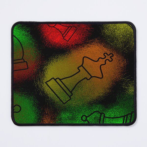Item preview, chess pieces designed and sold by PaintedGlass.