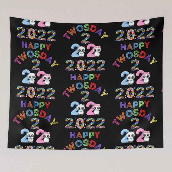 Item preview, Happy Twosday Tuesday 2022 designed and sold by WoodburyLake.