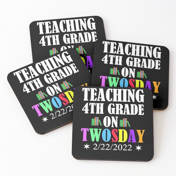 Item preview, Teaching 4th Grade On Twosday Funny 2/22 designed and sold by Club7Studios.