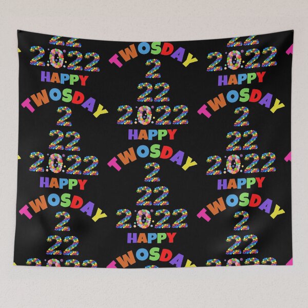 Item preview, Happy Twosday Tuesday 2022 designed and sold by WoodburyLake.