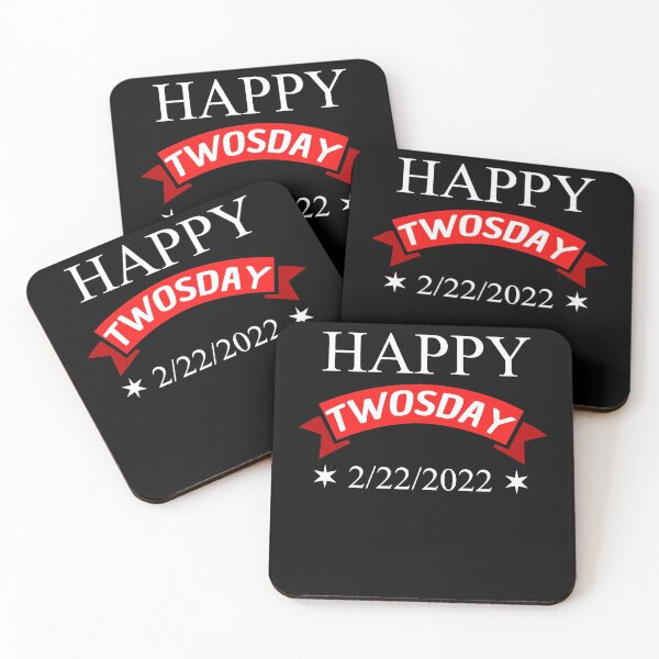 Item preview, Happy Twosday Funny 2/22/2022 February  designed and sold by Club7Studios.
