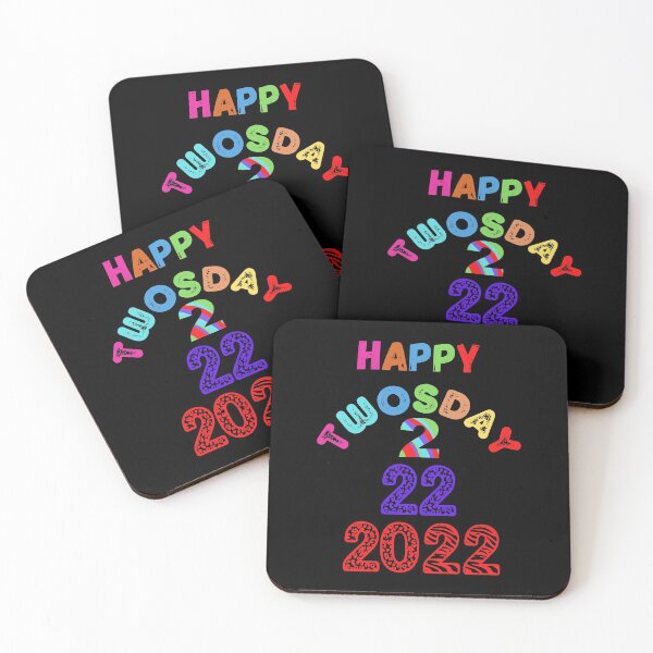 Item preview, Happy Twosday Tuesday 2022 designed and sold by WoodburyLake.
