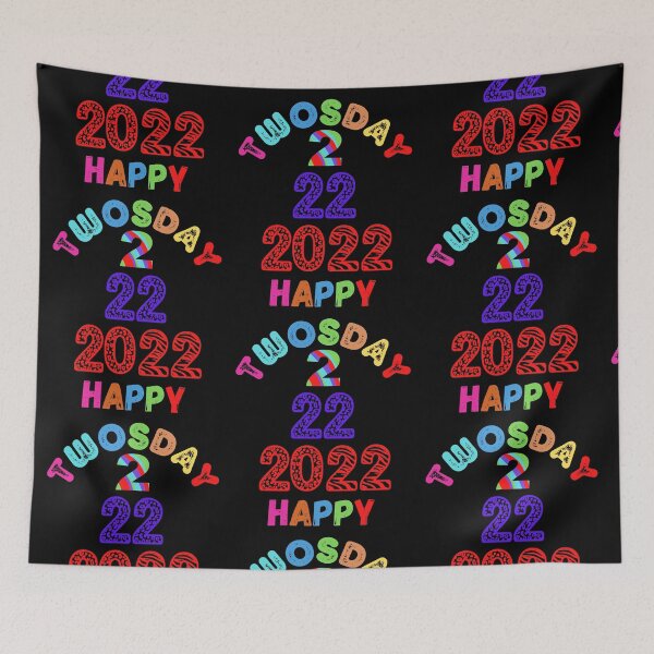 Item preview, Happy Twosday Tuesday 2022 designed and sold by WoodburyLake.