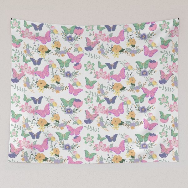Item preview, Springtime Flowers and Butterflies designed and sold by RiadMannan.