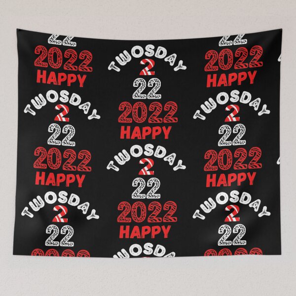 Item preview, Happy Twosday Tuesday 2022 designed and sold by WoodburyLake.