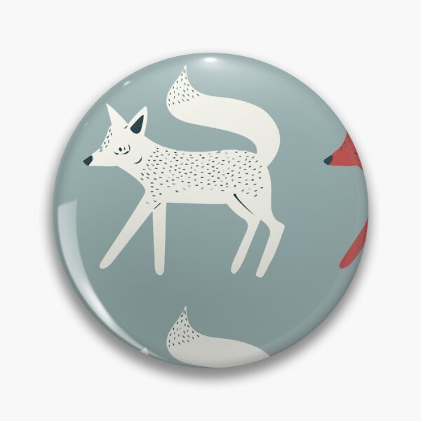 Item preview, White And Red Foxes designed and sold by SweetThreads79.