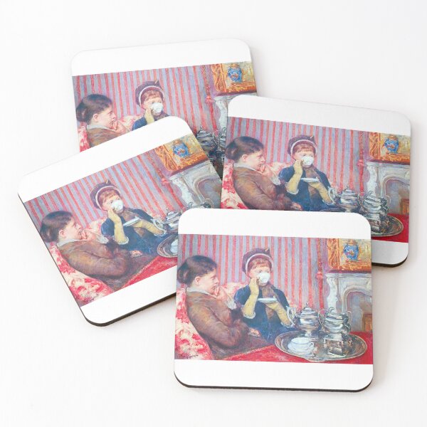 Item preview, 'A Cup Of Tea #2' by Cassatt (Reprint) designed and sold by Classic Visions Gallery.