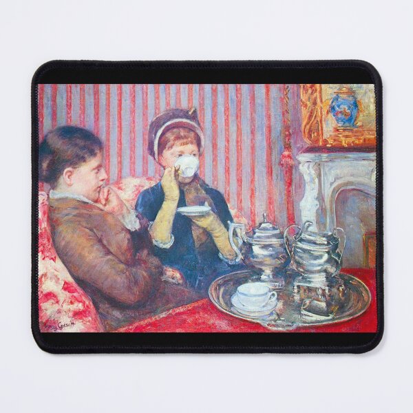 Item preview, 'A Cup Of Tea #2' by Cassatt (Reprint) designed and sold by Classic Visions Gallery.