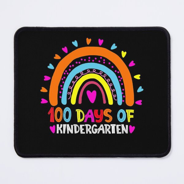 Item preview, 100 days of kindergarten rainbow designed and sold by SweetThreads79.