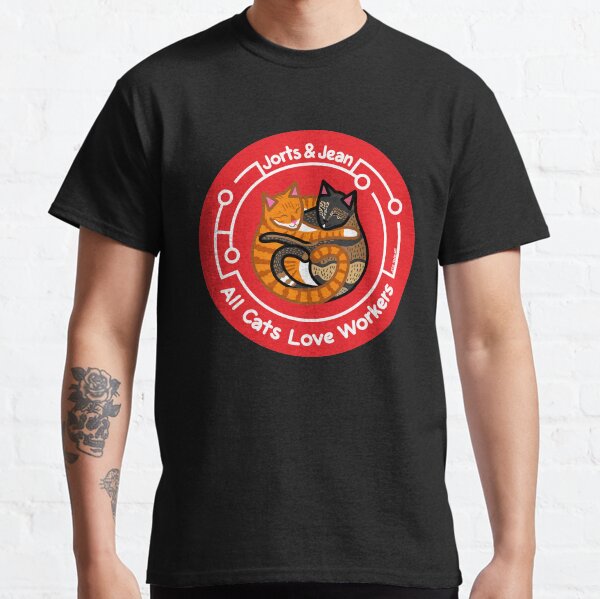 Alphabet Workers Union with Jorts and Jean Classic T-Shirt