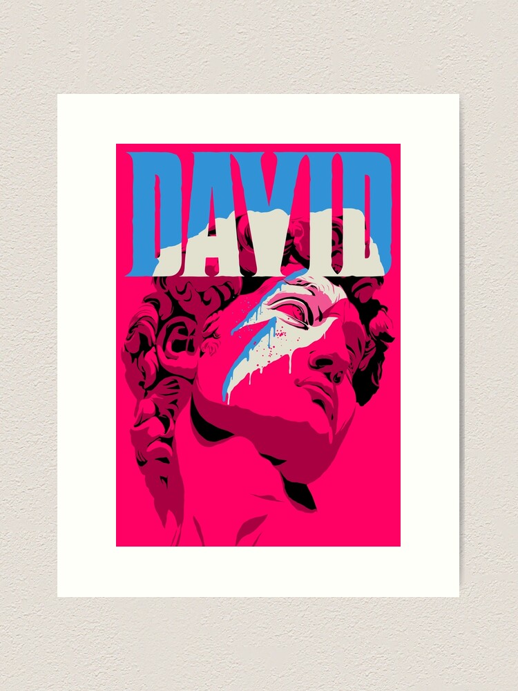 Alternate view of Reversed David Art Print