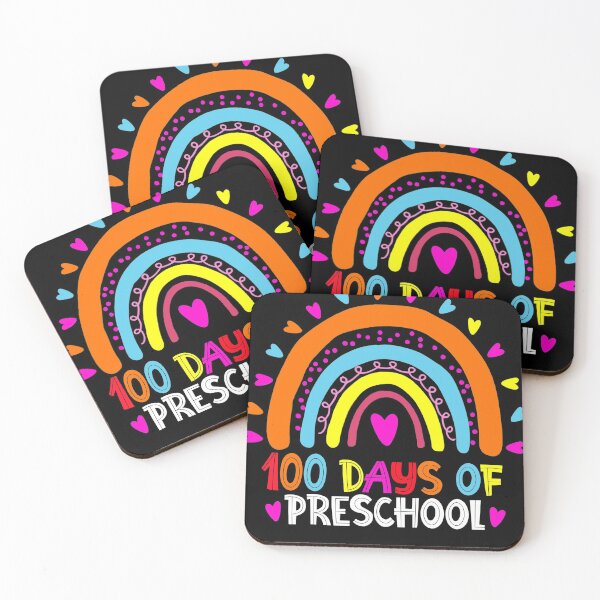 Item preview, 100 days of preschool rainbow designed and sold by SweetThreads79.