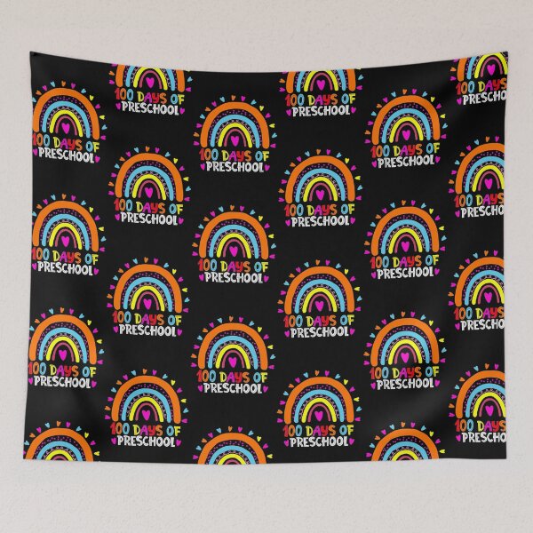 Item preview, 100 days of preschool rainbow designed and sold by SweetThreads79.