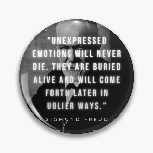 Artikelvorschau, Unausgesprochene Emotionen werden niemals sterben | Sigmund Freud | Psychologie | Motivation entworfen und verkauft von iwaya-bazaar.